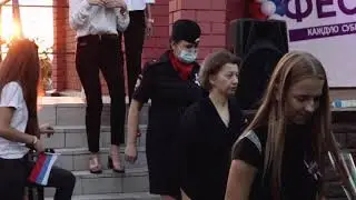 Видео портрет. Выступление в духовом оркестре.