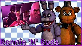 HEAVY DEMOLISHES FREDDY?!? || Bonnie & Freddy react to FNAF VS TF2 Episode 1