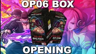CAN WE PULL A GOD PACK??? - ONE PIECE TCG! OP06 BOOSTER BOX OPENING!
