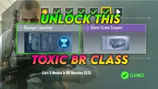 HOW TO GET UNLOCK RAVAGER LAUNCHER BATTLE ROYALE NEW CLASS CODM SEASON 2