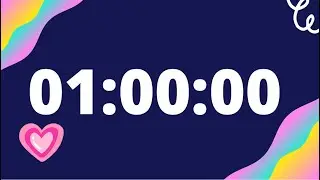 1 Hour Timer | Set 1 Hour Countdown Timer #1hourtimer #timerclock