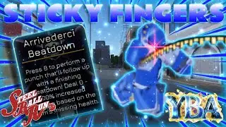 [YBA] REWORKED STICKY FINGERS COMPLETELY WIPES SBR! | Your Bizarre Adventure