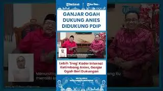 SHORT Blak-blakan Ganjar Pranowo Akui Pilih Kader PDIP Maju Pilgub Ketimbang Anies Baswedan