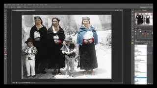 Colorear Fotos Antiguas en Blanco y Negro - Photoshop CS6