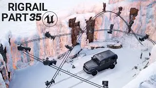 Camera Rig Rail | ساخت انیمیشن با ابزار ریگ ریل در آنریل انجین 5 (جلسه سی و پنجم)