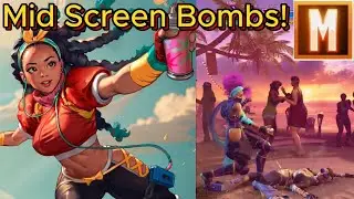 Modern Kimberly Mid Screen Bombs! Street Fighter 6