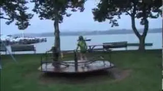 rainy day at the park