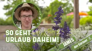 Chillen im Garten mit Grill, Lounge und Kräutern! I James der Gärtner