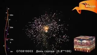 СП0810003 День города  салют Восточный экспресс