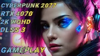 Cyberpunk 2077 (2024) Test GPU RTX 4070 12GB 2K RTX ON/OFF COMPARE