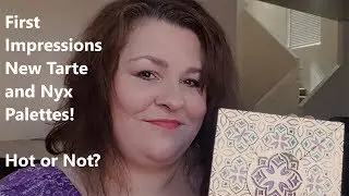 First Impressions--Tarte Magic Star and Nyx Ultimate Shadow Palette