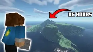 I Built The Worlds BIGGEST Mountain in Survival Minecraft