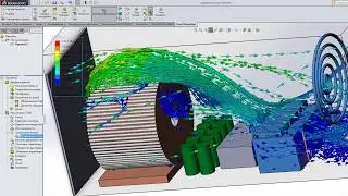 SOLIDWORKS УРОК 8 flow simulation