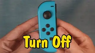 How to Turn Off a Nintendo Switch Joy-Con Controller