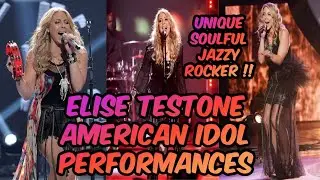 Elise Testone's American Idol Performances 💜🧡🎤