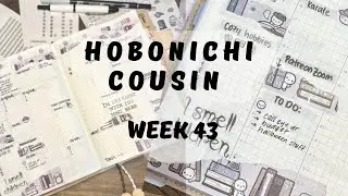 Hobonichi Cousin | Plan With Me | TheCoffeeMonsterzCo Stickers