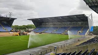 Kassam Stadium Pitch Renovations