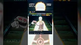 IS NARUTO FASTER THAN MINATO?🤔🤫