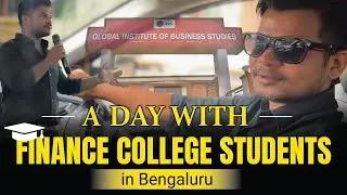 A Day with Finance College Students in Bengaluru | FinGrad x GIBS College | (Vlog 1) Trade Brains
