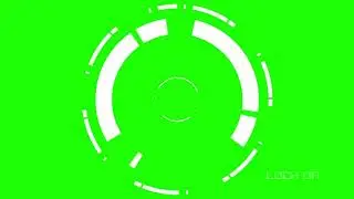 Target locked (greenscreen effect)