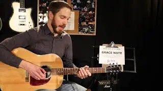 Guitar Theory: What Is A Grace Note? (explained in under 45 seconds)