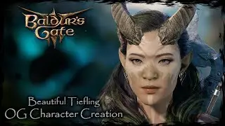 BALDUR'S GATE 3 || Beautiful Tiefling [Original Character #248] - Female Character Creation