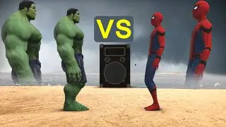 Hulk Vs Spiderman Dance Battle || HD ||