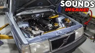 FIRST START With The New 1000HP Engine! A Volvo Shouldn't Sound This Good...