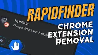 RapidFinder Chrome Extension - How to Remove It?