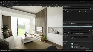 UE5 | Unreal Engine 5 - Lumen Global Illumination Test - Architecture Visualization | Interior Scene