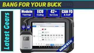 XTOOL D9 Automotive Diagnostic Tool Review - All-in-One Scanner with Bi-Directional Control & Key