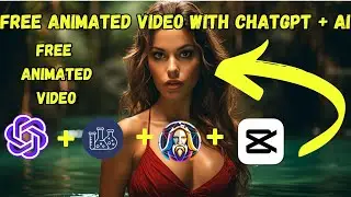 AI Animated Story Videos with ChatGPT, Free Tools | ChatGPT + AI |Text to Speech Image to Video Free