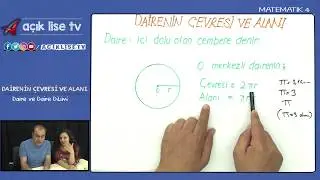 Dairenin Çevresi ve Alanı