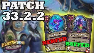 Patch 33.2.2 META BALANCED!? Season 11 Hearthstone Battlegrounds!