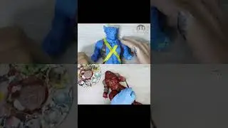 3D Printing X-Men: Beast vs Juggernaut // #3dprinting #shorts