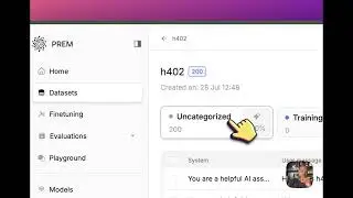 Uploading Datasets | Prem Studio
