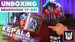 HEADPHONE KEREN DIBAWAH 500 RIBU!!! | Unboxing Headphone TRANSFORMERS TF-G01 | Original HASBRO