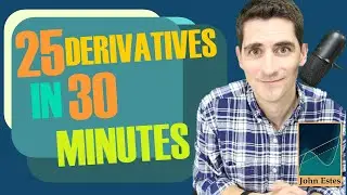 25 Derivatives in 30 Minutes #calculus #derivatives #chainrule