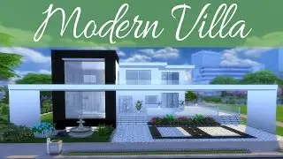 Sims 4 House building - Modern Villa
