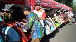 200 TUKANG BECAK TERIMA THR - JOGJA TV