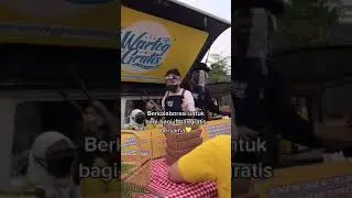 Warteg Gratis berbagi ifthar setiap hari 