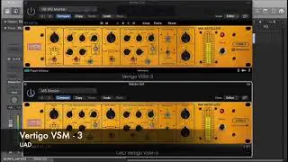 Vertigo VSM-3 Brainworx UAD vs Plugin Alliance