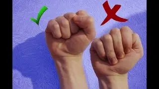 НЕ ПОВТОРЯЙ ОШИБКУ!!! Как правильно сжимать кулак при ударе?!