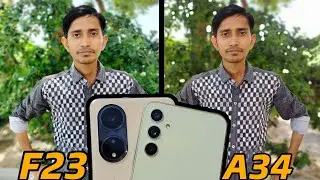 Galaxy A34 vs oppo F23 5G Camera Test || 48MP vs 64MP