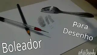 Como fazer um boleador para desenho/Passo a passo/ DYI #ArteTutorial3