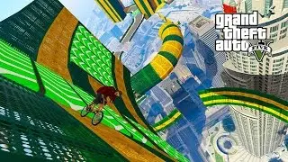 GTA 5 Custom BMX Stunt Race - Created by Bob Irielife