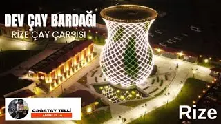 Rize Dev Çay Bardağı