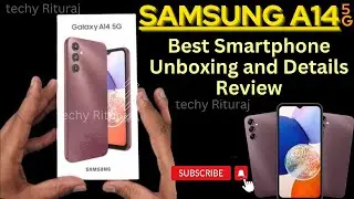 Samsung A14 5G Unboxing, Review, Specification in Hindi | Top Best Samsung Phone | Techy Rituraj