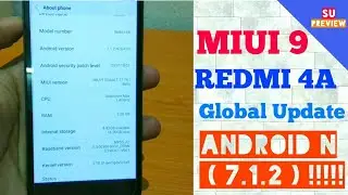 REDMI 4A GOT MIUI 9 GLOBAL UPDATE ! || FULL REVIEW