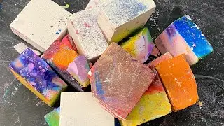 Dyed Gym Chalk Crushing ASMR Sleep Aid